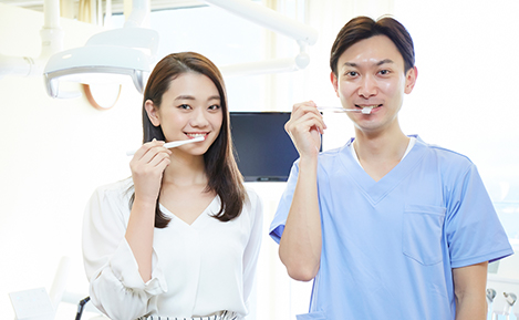 当院は徹底的な「予防歯科」虫歯の予防や歯のクリーニングを気軽に試して